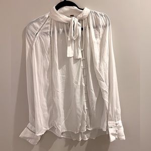 Free People blouse with bow